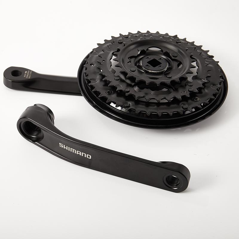Mountain Bike Shimano Tourney Bicycle Crankset FC-TY301 42-34-24