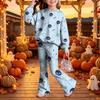 Kids Casual Long Sleeve Top and Pants 2-Piece Outfit Set for Boys and Girls