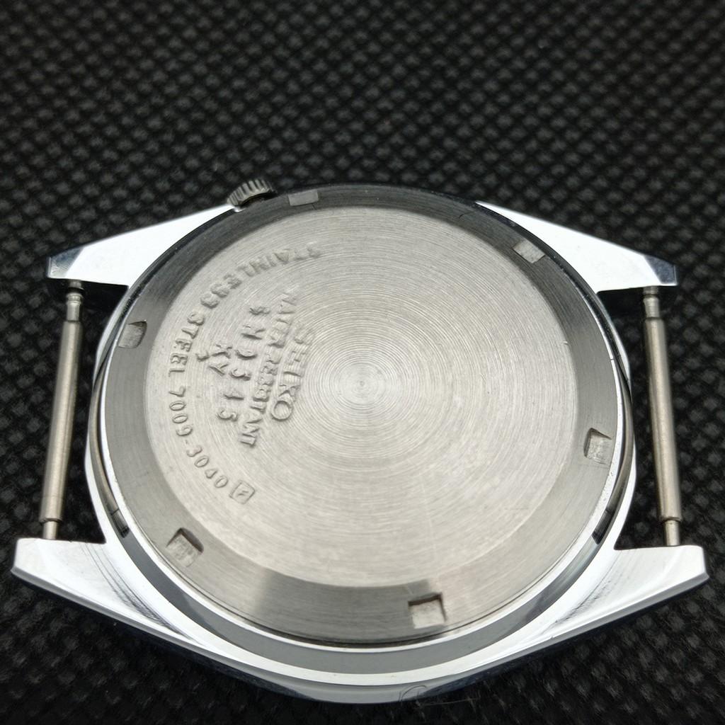 REACONDICIONADO VINTAGE SEIKO 5 AUTO 7009A JAPÓN HOMBRE D/D ÁRABE RELOJ 598-a313141-9