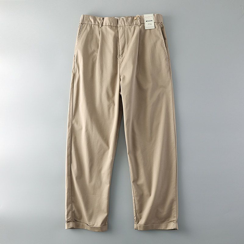 Spring and Autumn Cotton Export Export Retro Casual Pants