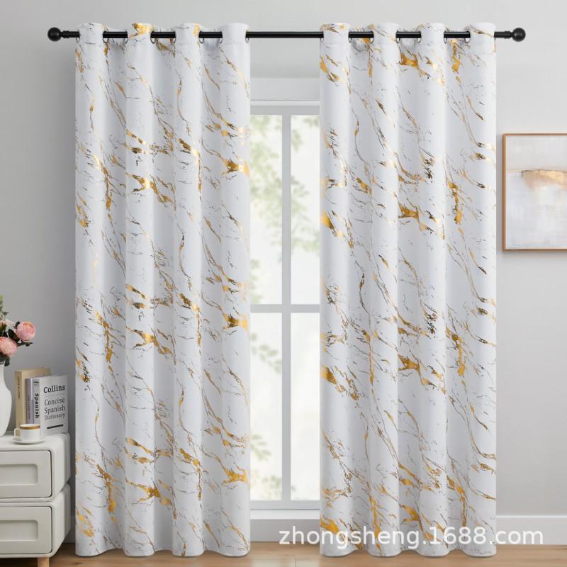 

Мраморные шторы блэкаут, Ткань для штор блэкаут, Высокая точность 132cm Width x Height 213cm