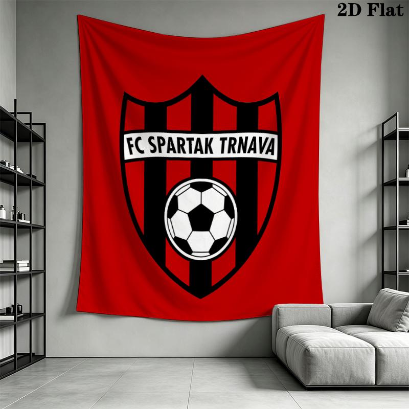 FC Spartak 1 Wandkleed Esthetisch Wandkleed Bedrukt Stof Deken Decoratieve Wandkleden voor Slaapkamer Woonkamer Huisdecoratie