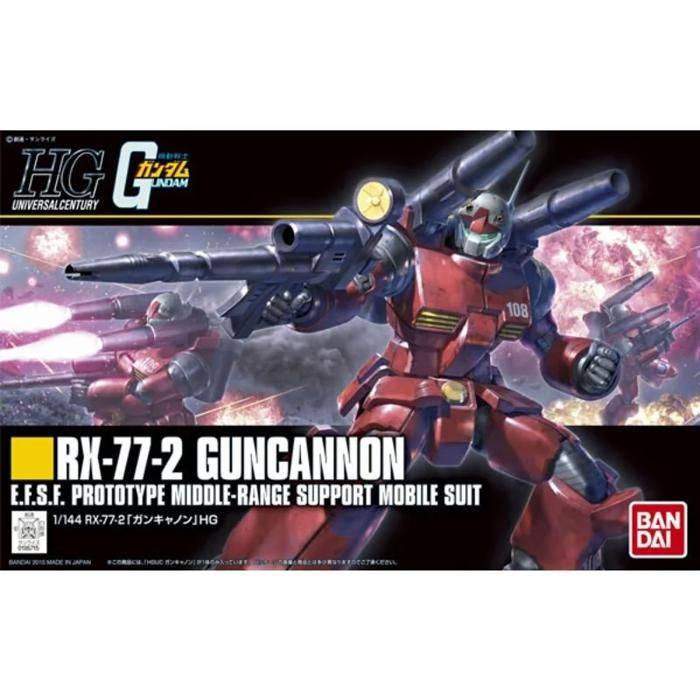 Gundam Gunpla HG 1/144 190 RX-77-2 Guncannon