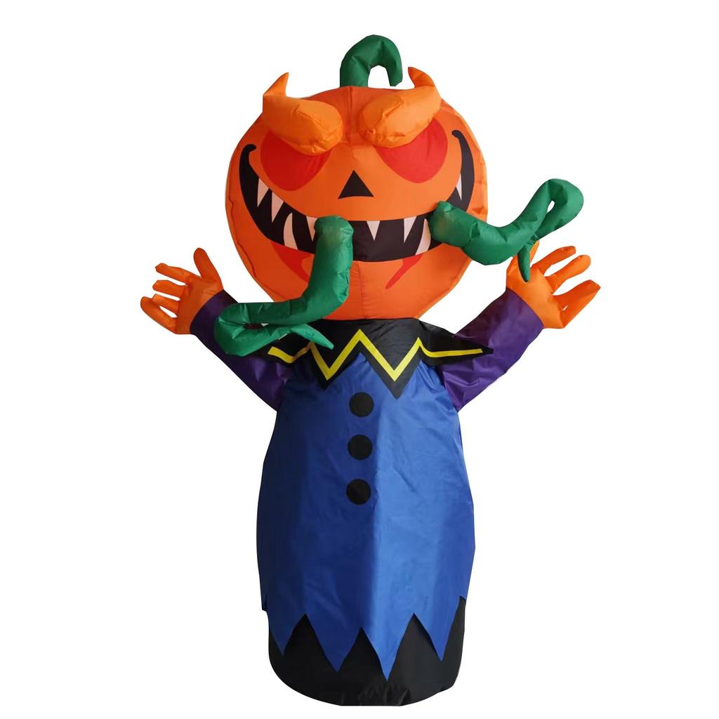 Halloweenská nafukovací zářící dekorace na párty Párty Domácí dekorace Ozdoby Snadná instalace a plná atmosféry