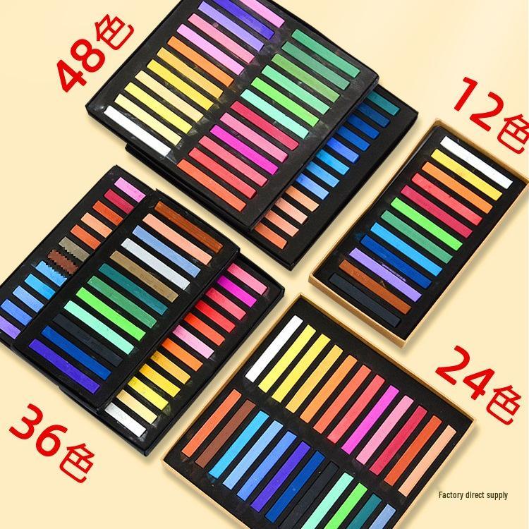 Brand Color Pastel Chalk Set – Professional Painting Sticks for Art, Blackboard & Newspaper.