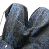 Damen Jeans 2024 Frühling Retro Leopardenmuster Weites Bein