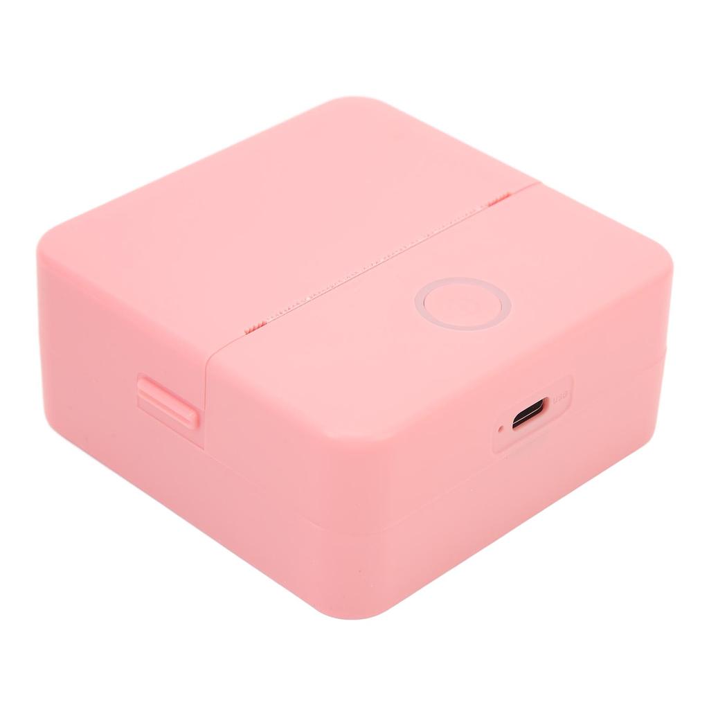 Mini Portable Thermal Printer Inkless Pocket Printer with APP for Pictures Retro Style Photos