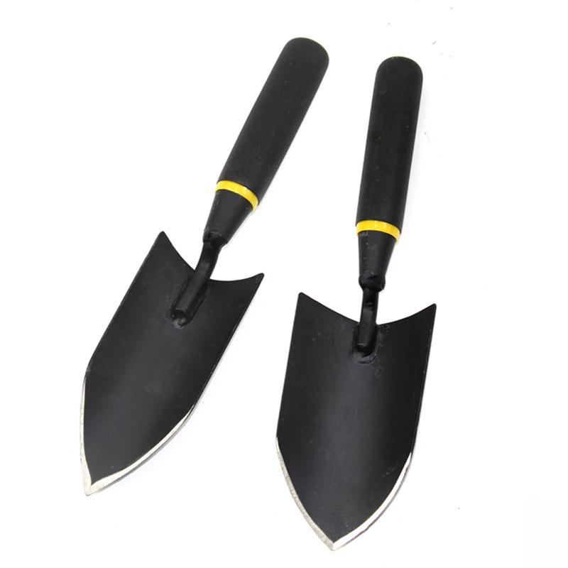 Manganese Steel Gardening Tool Set: Small Shovel, Hoe, and Rake for Planting and Beachcombing.