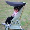 Breathable Strollers Sunshade Awning Pocket Pushchair Canopy for Baby with Easy Installation and Storage Feature