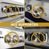 5-Pack Stove Knob Covers for Child Safety - Universal Size Gas Stove Knob Covers with Adhesive, Heat-Resistant Baby Proof Stove Knob Covers, Dual-Key
