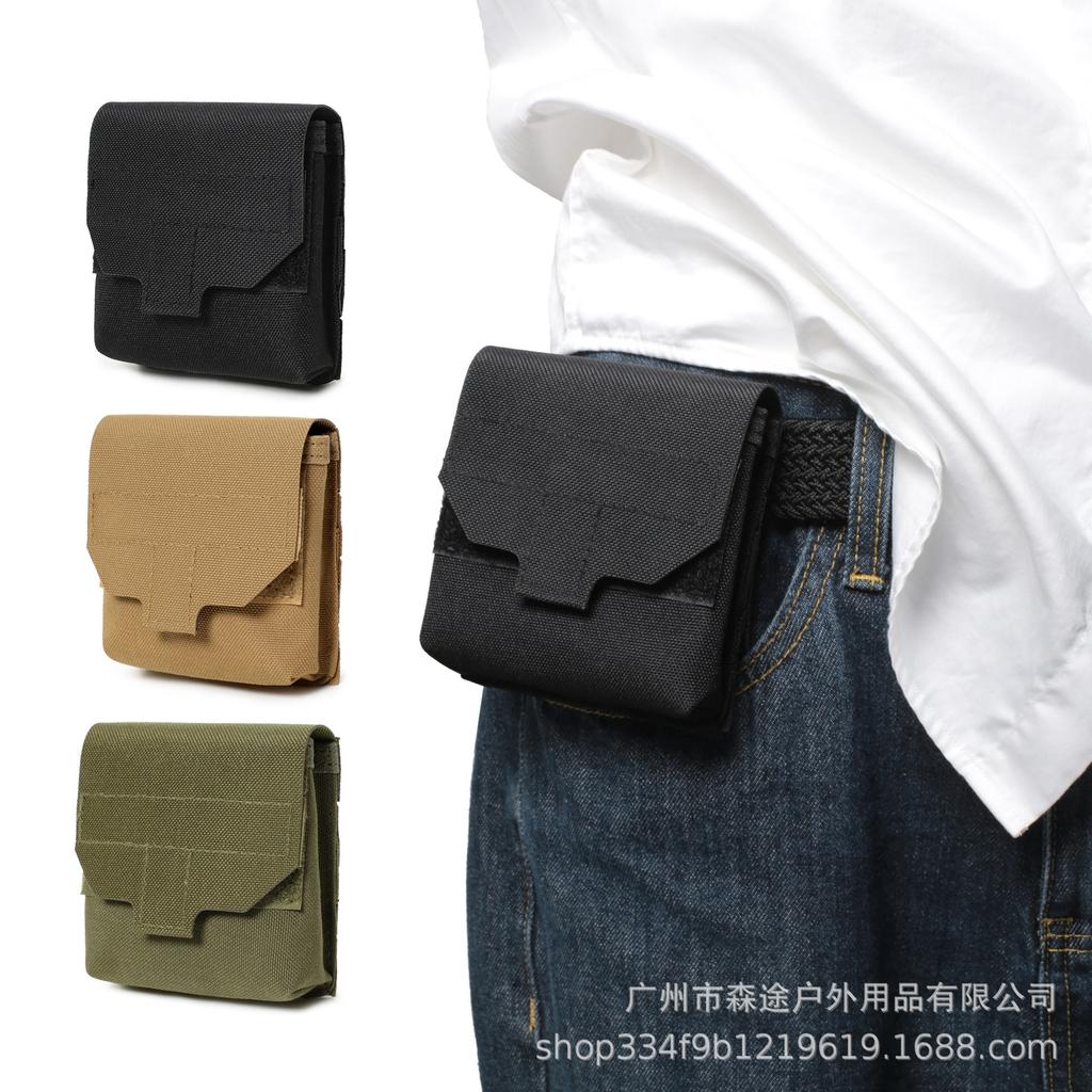 Tactical Outdoor Waist Pouch: Portable Storage for Keys, Coins, and Cigarettes