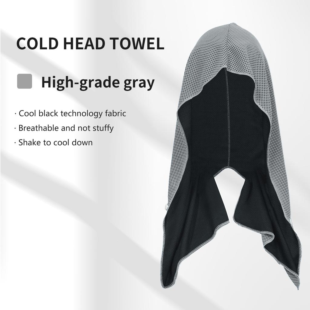 Polyester brocade cold towel size sports gym cold silk cold quick drying sports towel