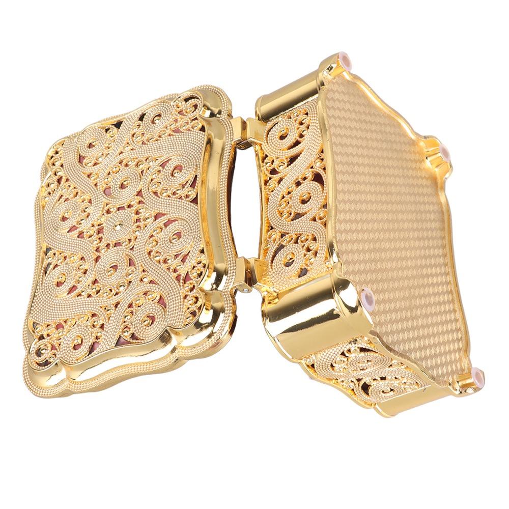 Vintage Small Treasure Chest Gold Trinket Organizer Decorative Boxes Keepsake Box For Necklace