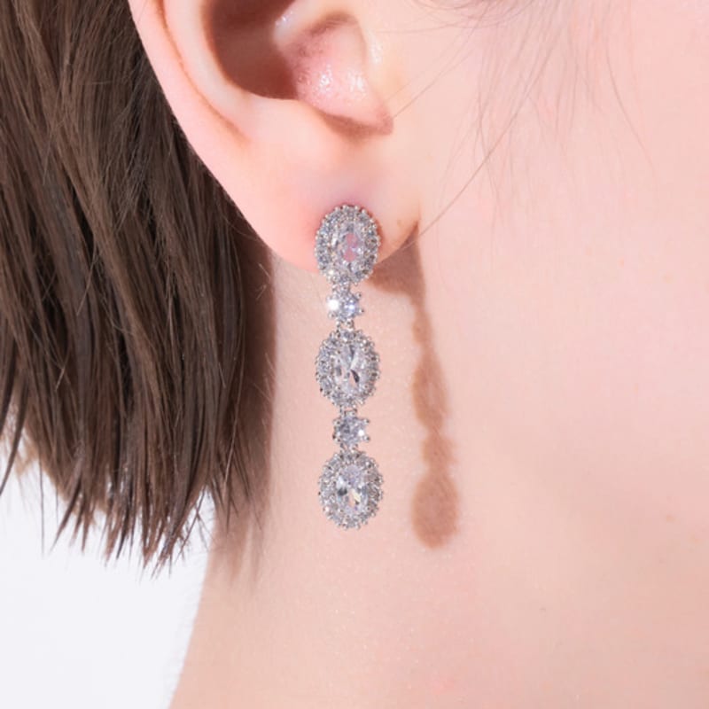 GEIGER Jewelry Party Glitter Drop Earrings GISVEE163