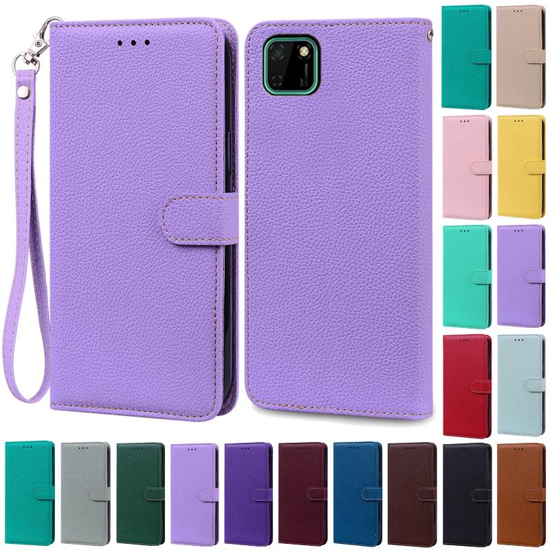 

Cover For Honor 9S Case Soft TPU Silicone Wallet Case For Honor 9S Case Leather Flip Cover Shockproof Coque Funda Honor 9 S Etui For Honor 9S темно-синього кольору