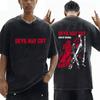 Devil May Cry 3: Dante's Awakening Vintage-Wash Graphic T-Shirt: Double-Sided Design Featuring Dante Character Art & Game Title