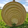 New Arrival Fruit Bread Basket Fruit Bread Basket Weaving Bamboo Sieve DIY Decorative Storage Trays Raft Round Dustpan