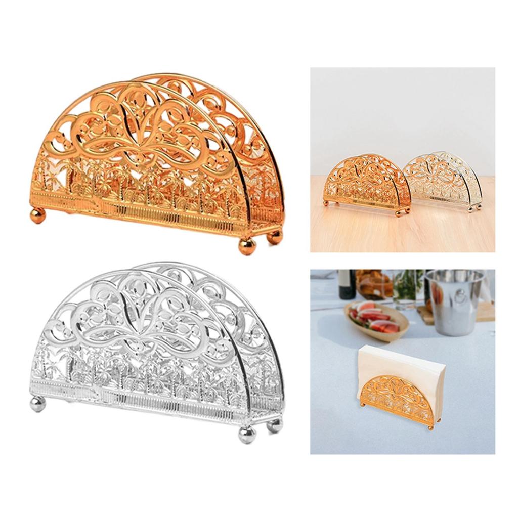 Iron Restaurant Paper Rack Tissue Rack Storage Freestanding Coffee Shop Bar