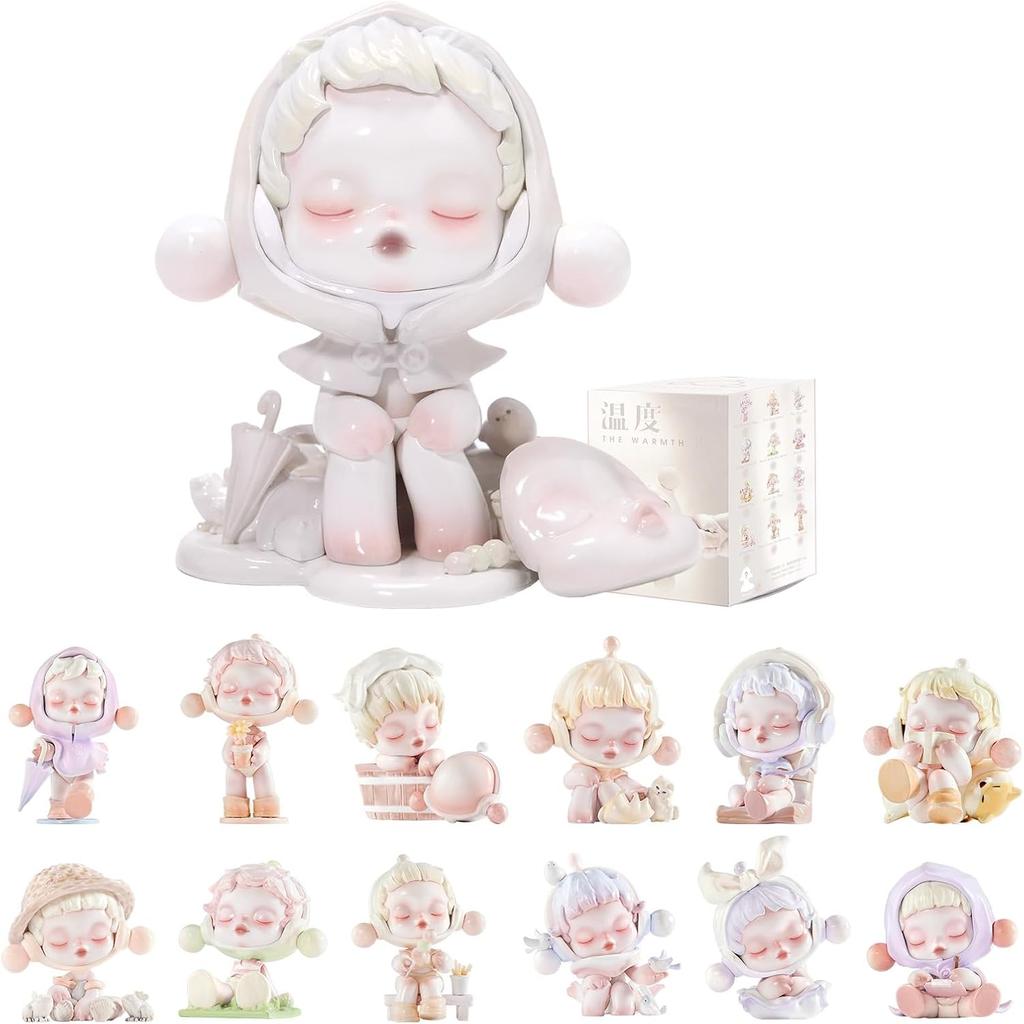 POP MART SKULLPANDA Warmth Series, SKULLPANDA Blind Box Figures, Random Design Action Figures, Holiday Birthday Gifts, Single Box
