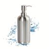 1 Stück Lotionflasche Multifunktional Korrosionsbeständig Aufbewahrung Langlebig Hotels Edelstahl Praktisch Robust Zuhause Badezimmer 500ML
