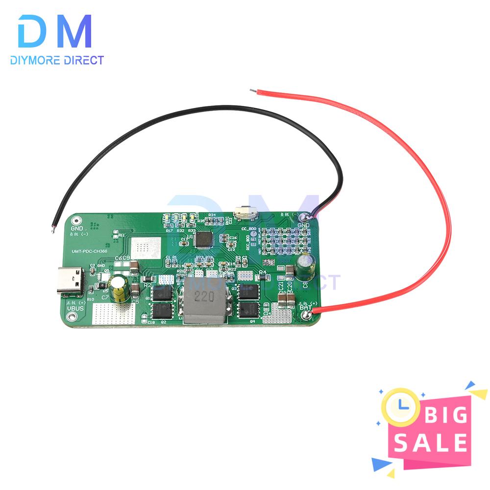 PD3.1 140W Bidirectional Fast Charging Mobile Power Module 2S 3S 4S 5S 6S Lithium Battery Charge Li-ion Lifepo4 BMS Charger