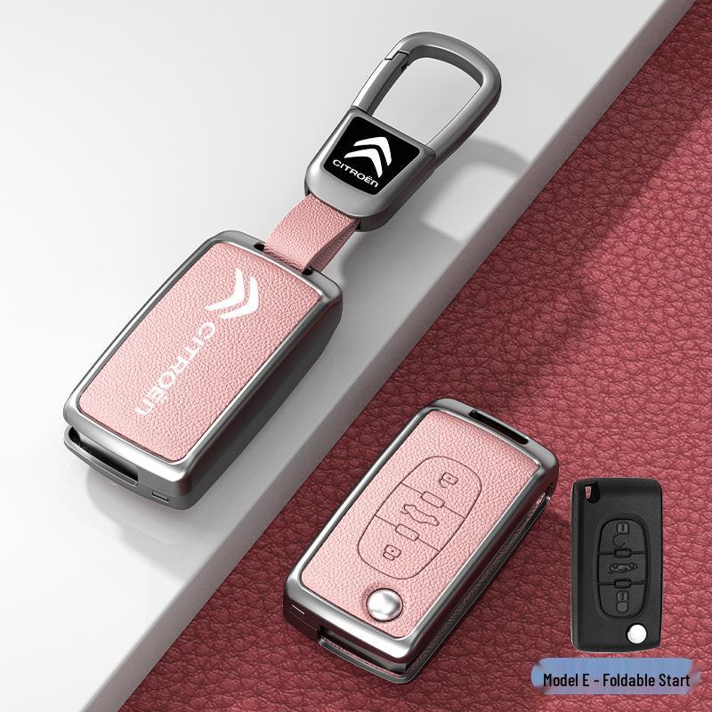 Car Key Cover & Buckle for Citroen C3XR, C4L, Tianyi, C5, C4 Sega, Elysee, C6 Models