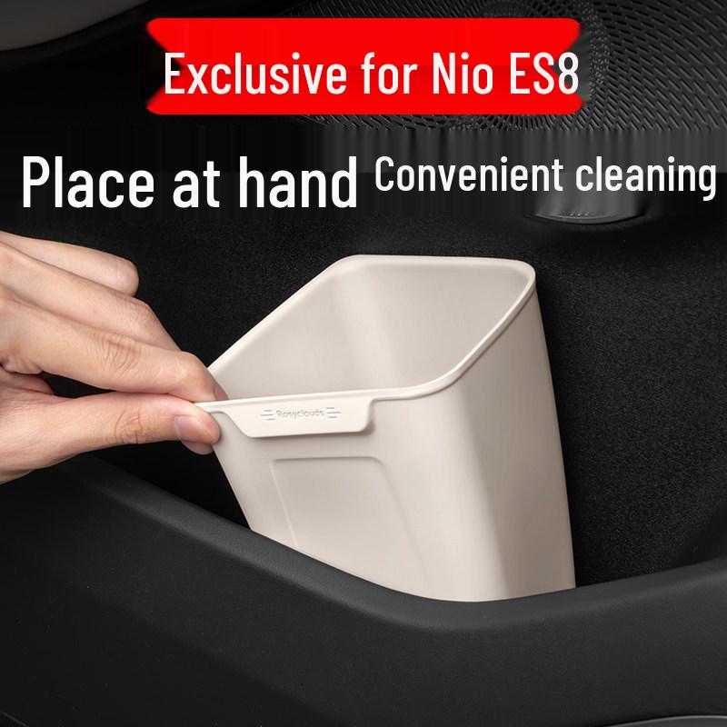 Nio ES8 Car Door Trash Can & Cup Holder - Fits 26 Models