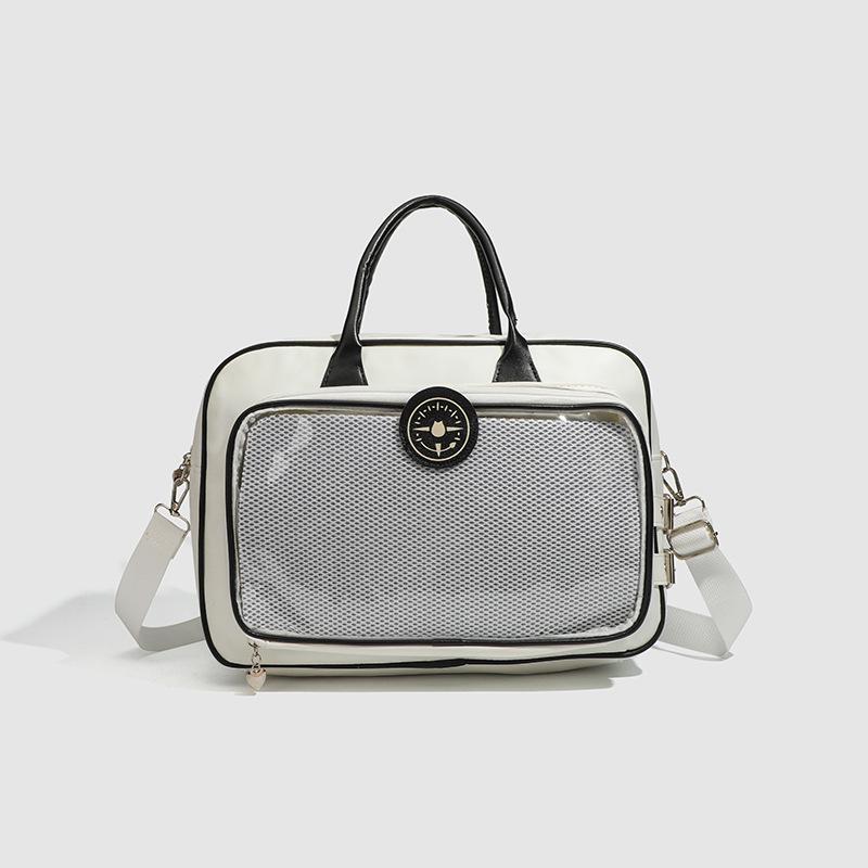 

A Large-capacity Pain-relieving Bag That Can Be Carried Diagonally Across One Shoulder білий