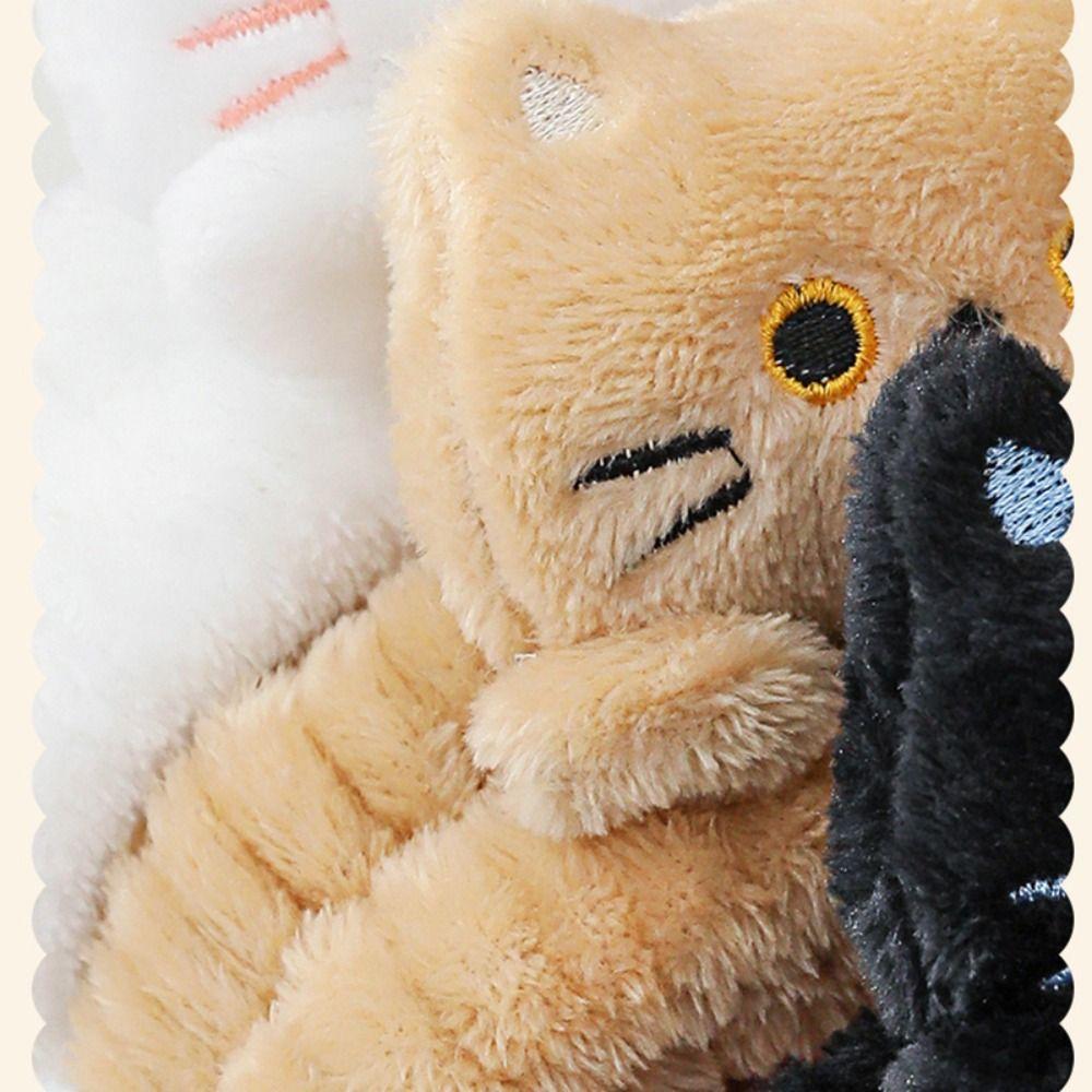 Elastic Makeup Wash Face Hairbands Cartoon Cat Women Facial Spa Headwear Coral Fleece Head Bands