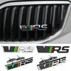 msdf2 For Skoda Rapid Kodiaq Yeti Karoq VRS 2 A7 Tour RS Octavia Fabia Superb Alloy Emblem Car Front Grille Badge Stickers Accessories