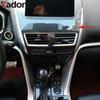 Car Center Console Dashboard Panel Cover Trim For Mitsubishi Eclipse Cross 2017 2018   Carbon Fiber Interior Accessories