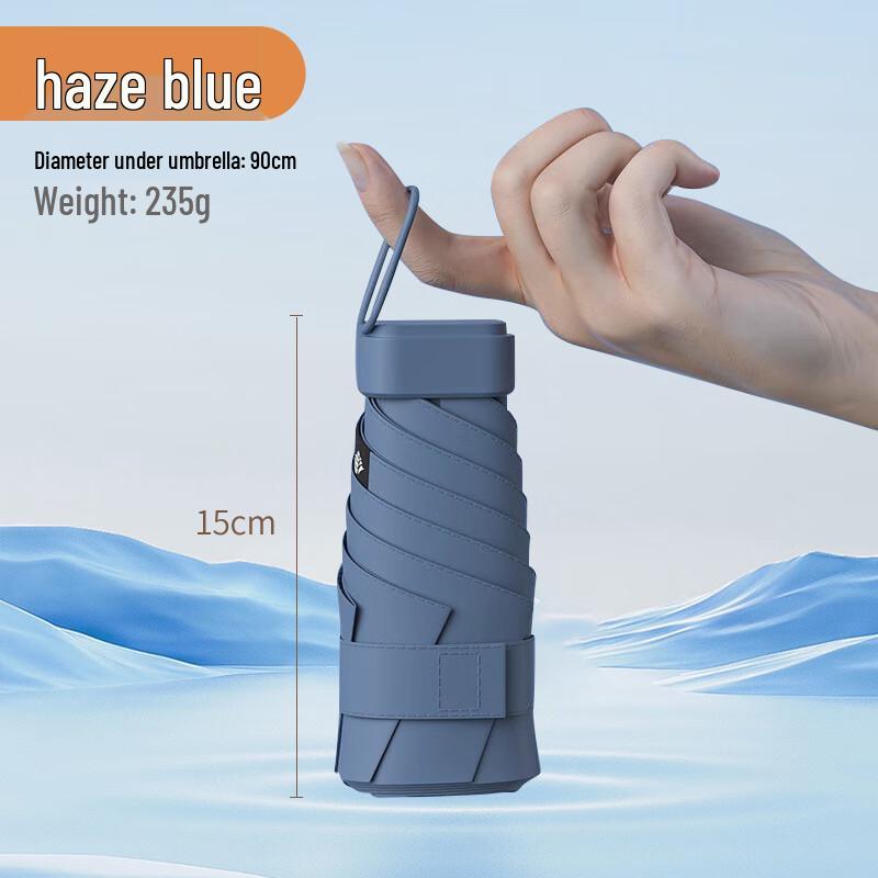 Kids Compact Six-Fold Pocket Umbrella