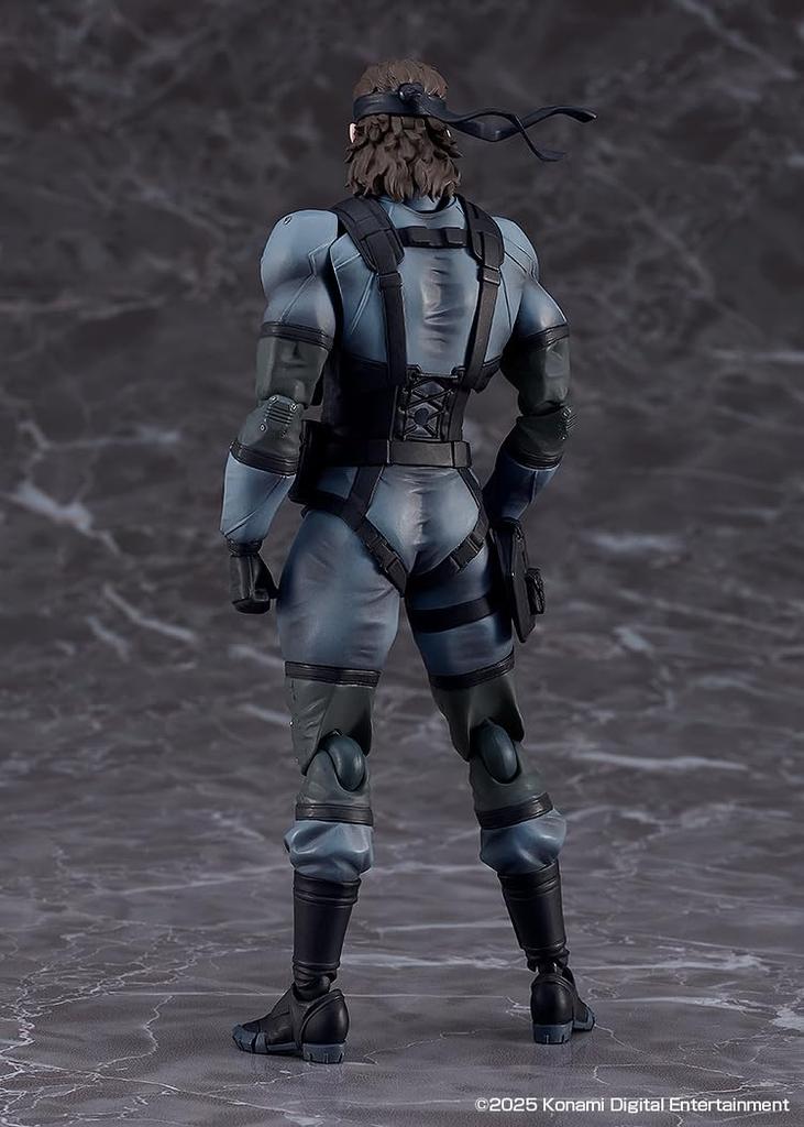 Figma METAL GEAR SOLID2 SONS OF LIBERTY Solid Snake MGS2 Update Edition Plastic Painted Movable Figure Ver. Non-scale