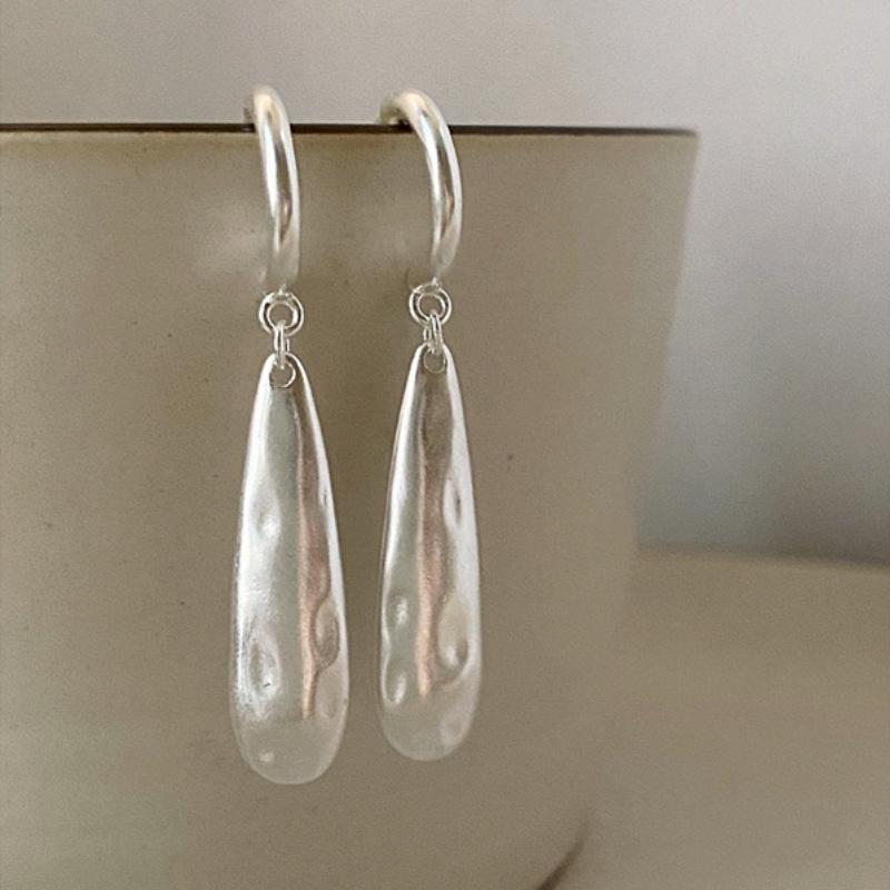 

New 925 Sterling Silver Earrings Simple Style Women Charm Earrings Birthday Gift Fine Jewelry Accessories