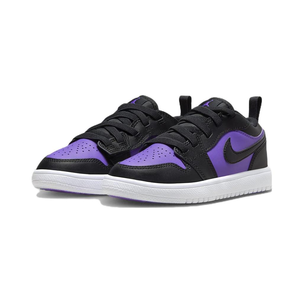 Buty dla dzieci Air Jordan 1 Low ALT PS Purple Venom Białe Czarne DR9748-505