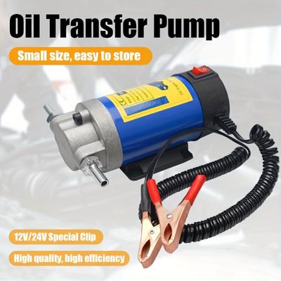 Portable 12V 100W Electric Oil Pump, Oil Pump, Use This Powerful Siphon Tool To Easily Transfer Oil/crude Oil and Fuel!