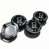 4pcs Black Rhino Logo Emblem Badge Car Wheel Center Caps 58MM 54MM Wheels Hub Cap Rim Hubcaps Dust Cover Replace Car Accessories