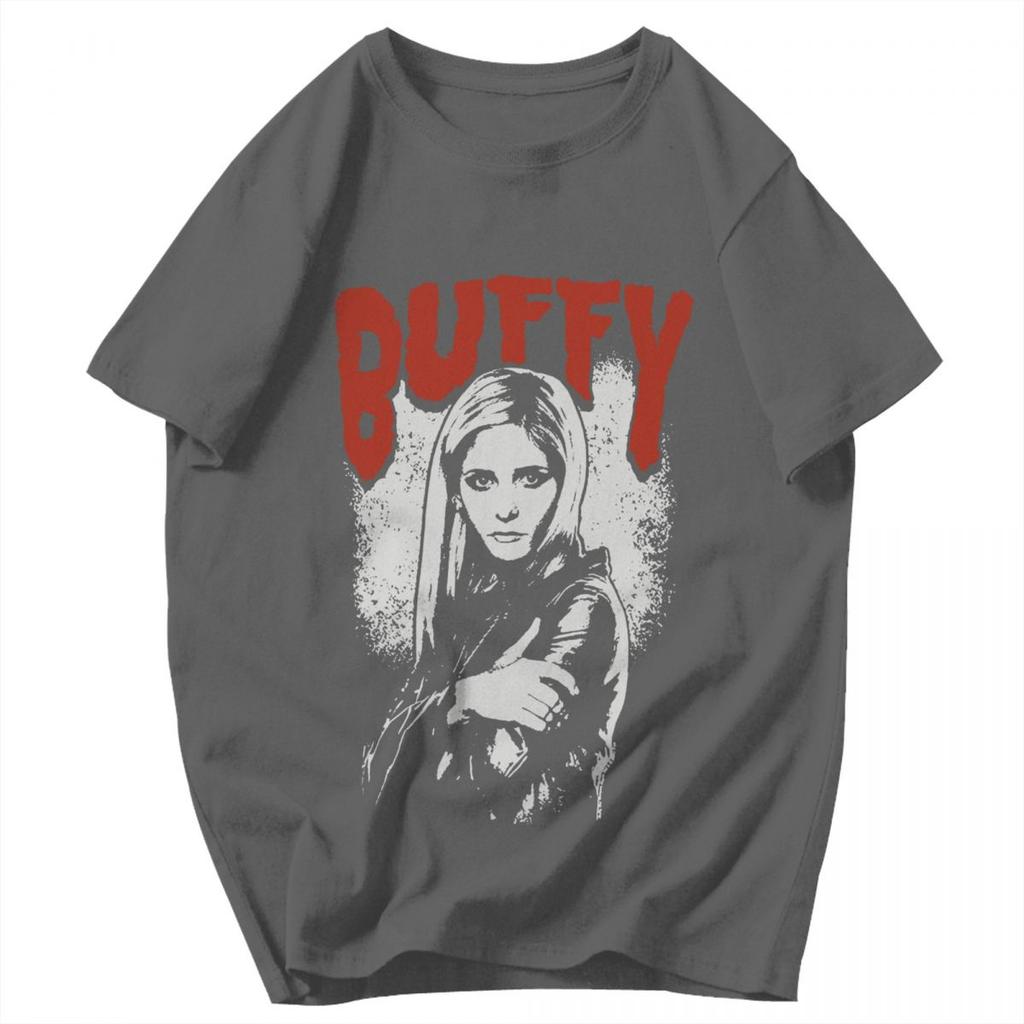 Men T Shirt TV Buffy The Vampire Slayer Gifts Y2K Graphic Anime Unisex Tops T Shirts