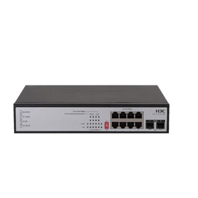 

H3C S1210F-PWR 8-Port Gigabit PoE Switch