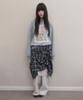 Aiiiai Pin-Up Check Layered Skirt