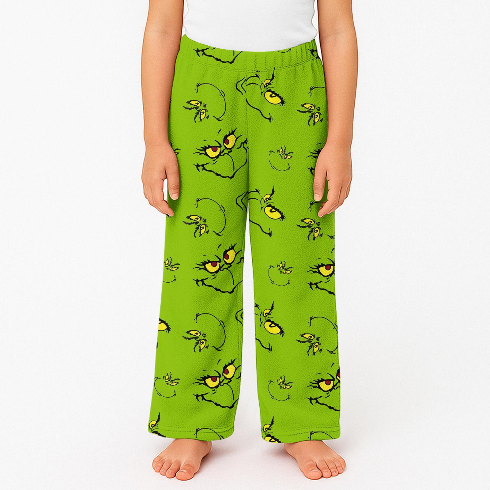 

Children s Winter Pants Full Length Long Trousers Printed Pants 150