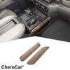 2PCS Console Center Gear Shift Side Strip Trim Cover For + Chevy Silverado