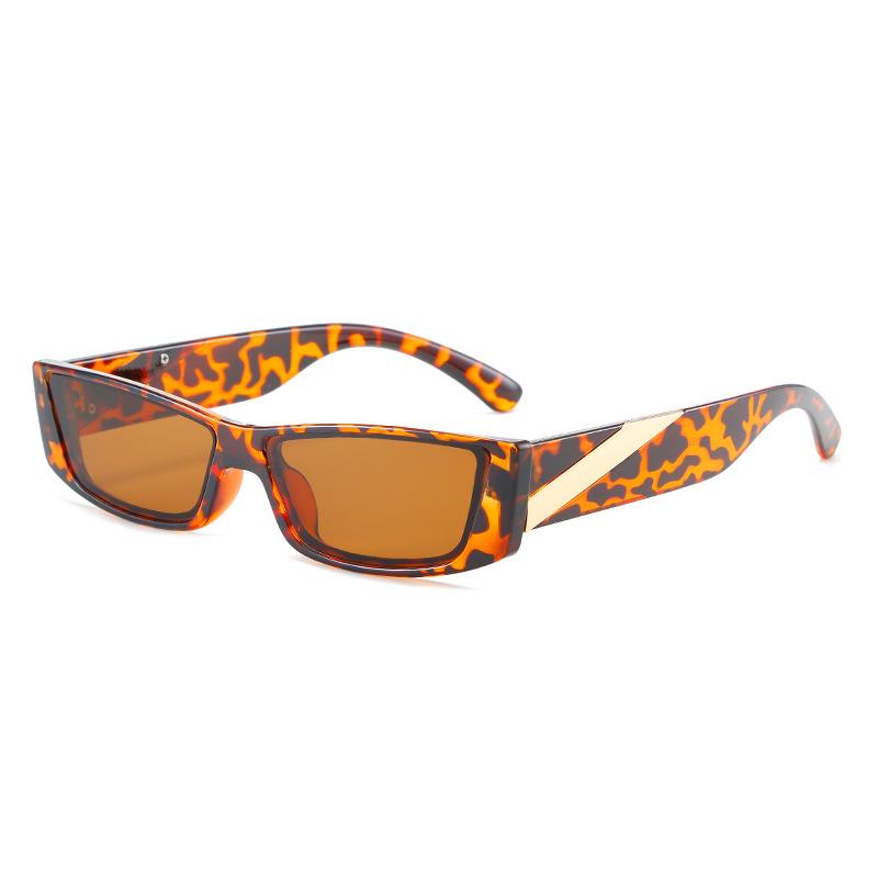 Sunglasses, Street Photography, Personalized Small Frame Cat Eye Sunglasses For Women, Candy-Colored Glasses.