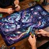 Aurora Starry Sky Dragon Magic Card Battle Mat MTG Playmat Anti-slip Base 35X60CM Gathering Gaming Mats Board Game Mat for TCG