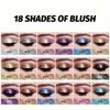 Make Up Liquid Eyeshadow Waterproof Glitter Pigments Purple Gold Metalic Women Beauty Gel Eye Shadow Cream 18 Colors Makeup Shimmer Shadow