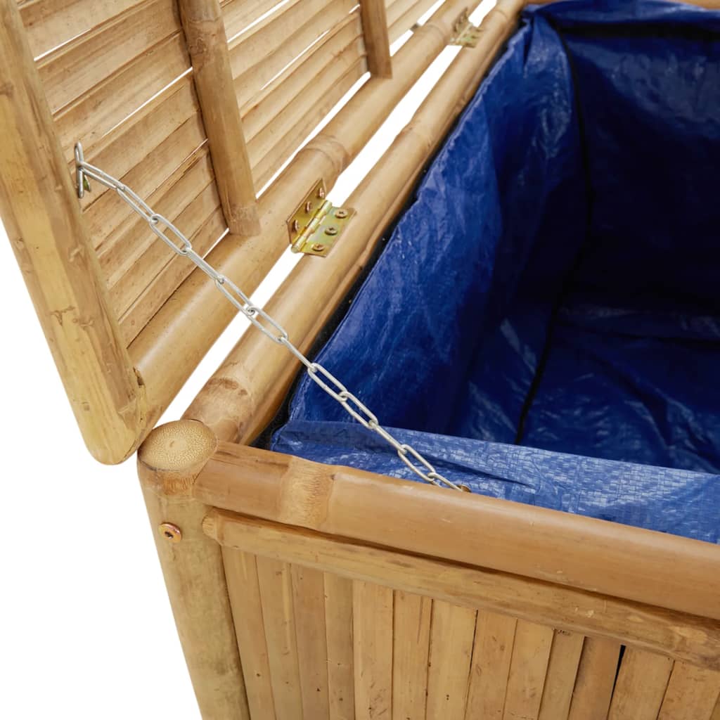 Garden Storage Box 90 X 52 X 55 Cm Bamboo