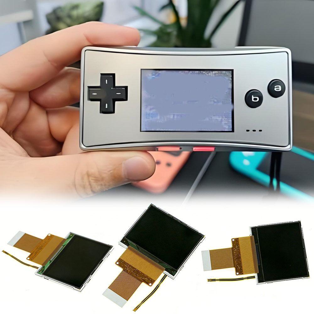Universal IPS Screen Replacement Part Game Console LCD Display Repairing Console Screen for GBM/Gameboy Micro Game Accessories