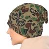 Funny Pet Pug Camouflage All Seasons Beanies Skullies Cap Accessories Unisex Windproof Beanies Hats