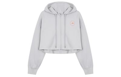 X Stella McCartney Collaboration Collection Cropped Coat Women's Gray HA8961