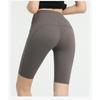 Dámské prodyšné kalhoty na jógu s vysokým pasem, stahovací, zeštíhlující s kapsou
